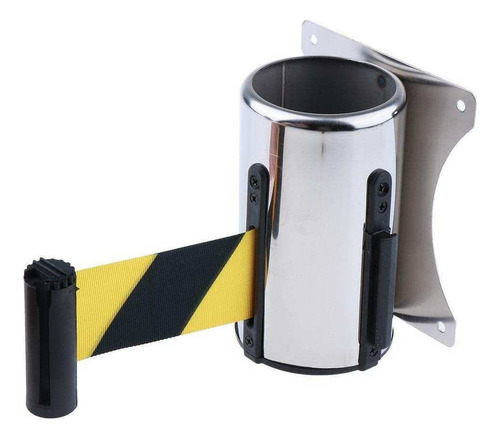 2 Unids 16.4ft Cinturón Retráctil De Barrera De Pared Para