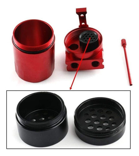 R Filtro Tanque Lata Captura Aceite Conflector Universal