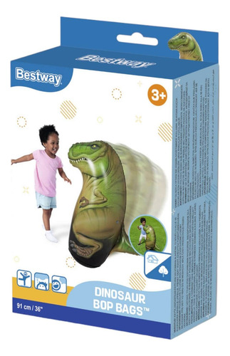 Saco De Boxeo Inflable Bestway Dinosaurio