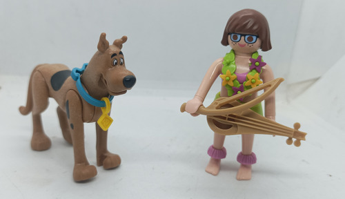 Playmobil Scooby-doo Y Vilma (Usado)