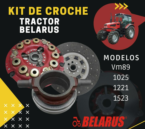 Kit De Croche Tractor Belarus Vm89 1025 1221 1523