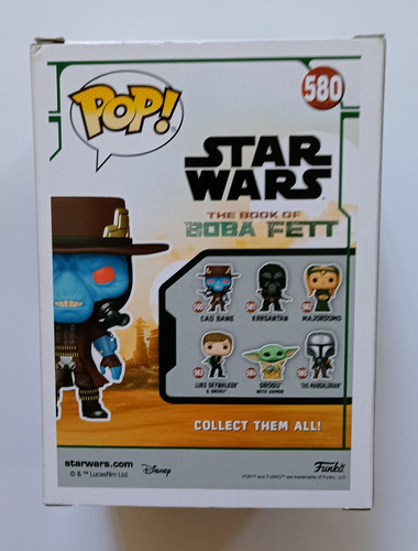 Cad Bane Cazarrecompensas Raza Duro Star Wars Funko Pop