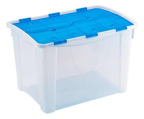 Caja Manaplas Maxy Container Multiuso 76 Lts Pqt De 8 Unds