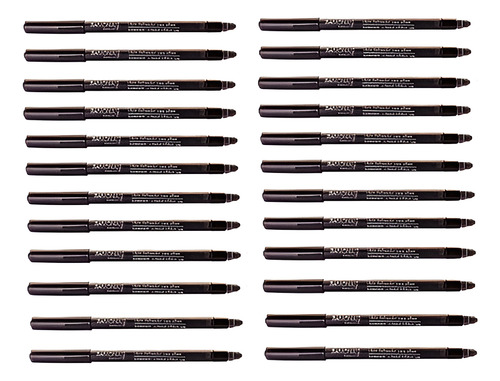 Kit 24 Lápis Super Preto Prova D'água 1,4gr - Ramona Make Up