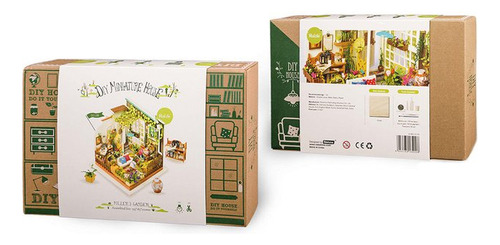 Casa Miniatura Jardín Miller Robotime Armable Madera Maqueta