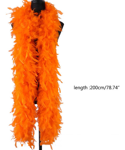 Wyf (o) Decoración De Ropa De Boa Con Plumas De Pavo Para