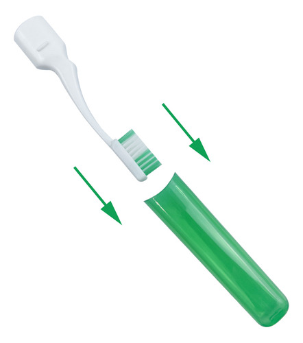 Cepillo De Dientes De Viaje, Portátil Y Plegable, 5 Piezas,