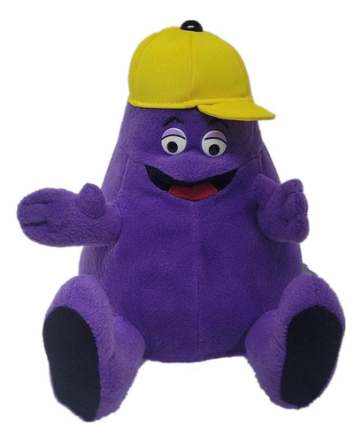 Muñeca De Peluche Grimace Beri Con Sombrero Amarillo De 2 Pi