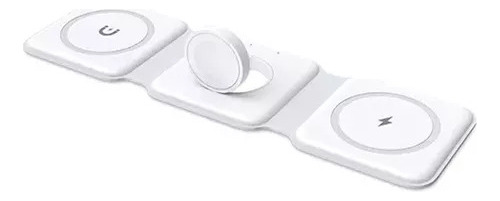 Cargador Inalambrico Para iPhone Apple Watch AirPods 3 En 1