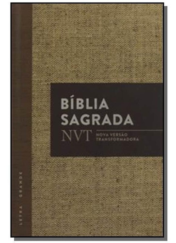 Biblia Sagrada Nvt Juta Letra Grande