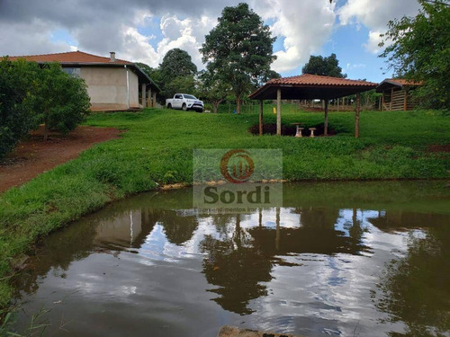 Chácara Com 4 Dormitórios À Venda, 31000 M² Por R$ 720.000,00 - Estrada Municipal Rural - Cajuru/sp - Ch0073