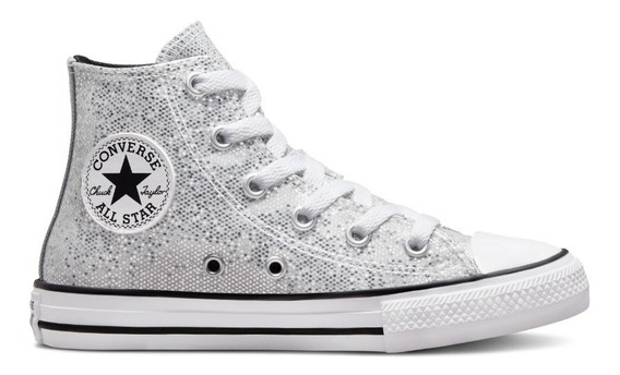 Tenis Converse Chuck Taylor All Star Glitter Para Niñas | Envío gratis