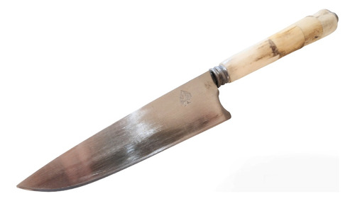 Cuchillo Criollo Artesanal 13cm Mango Trozos De Asta