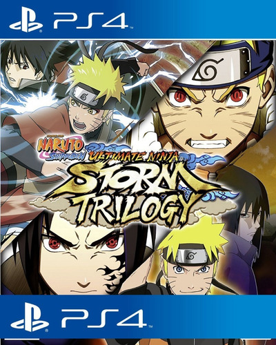 Imagen 1 de 10 de Naruto Shippuden Ultimate Ninja Storm Trilogy Ps4 Udo
