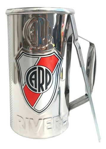 Imagen 1 de 7 de Vaso Guira Guiro Oficial River Plate Premium