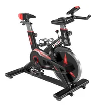 Comprar Bicicleta Estatica Spinning Fitness Deportes Senzo Fit Color Negro\u002FRojo