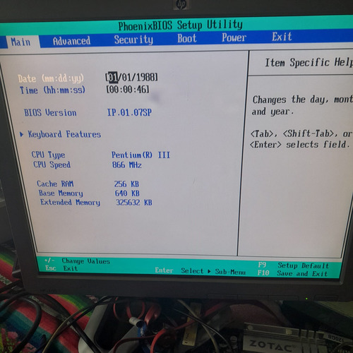 Pc Retro Coleccionista Hp Vectra Vl400 Ram 384mb (Usado)