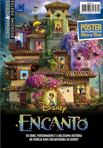 Superpôster Cinema E Séries Encanto Arte C, De Editora Europa. Editorial Europa, Capa Mole Em