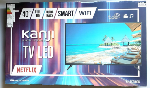 Smart Tv Led Kanji 40'' Led Fullhd Kj4xtl005 Netflix Youtube