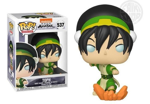 Funko Pop Toph Avatar The Last Airbender #537 Detalle Caja