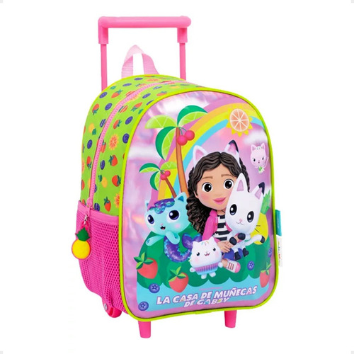 Mochila Jardin Gabby Dollhouse Carrito 12 Pulgadas 32x25 Cm