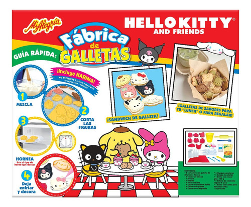 Fábrica De Galletas Hello Kitty Y Sus Amigos Mi Alegría