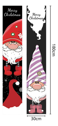 Q6 Feliz Navidad. Cuelga La Pancarta. Chris Para Interiores