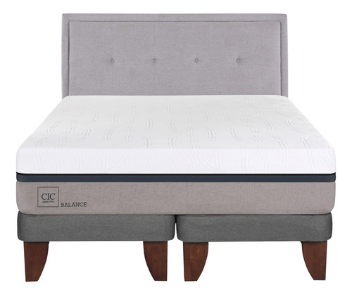 Cama Europea Gris