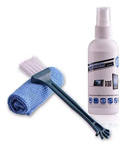Kit Limpa Contato Limpa Tela Manutenção Informática Pincel