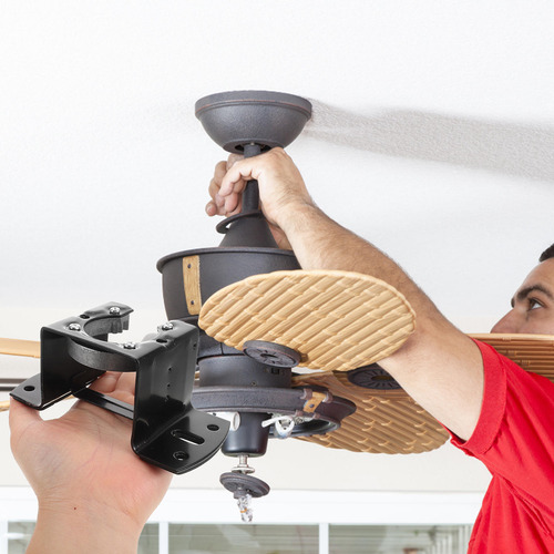 1 Conjunto De Suporte De Montagem Do Ventilador De Teto, Peç