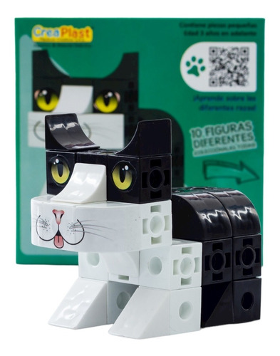 Juego Pet Cubics Gato Creaplast