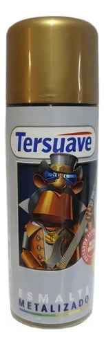 Pintura Aerosol Metalizado Brillante Tersuave 250cc- Deacero Color Bronce Metalizado