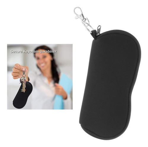 3 Funda De Vidrio Con Cremallera, Protector De Gafas De Sol,
