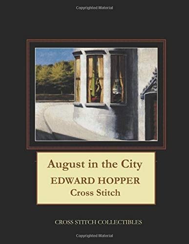 August In The City Edward Hopper Cross Stitch Pattern