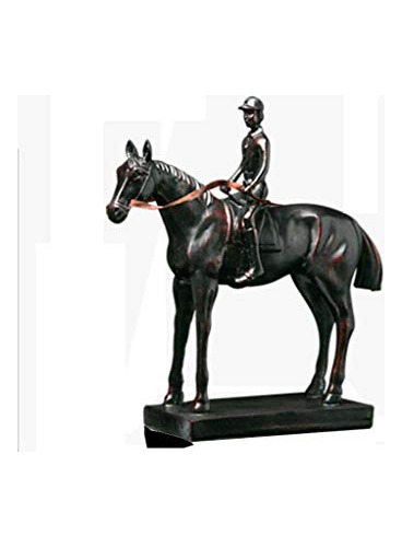 Escultura De Estatua De Caballo De Bronce De Imitación De 