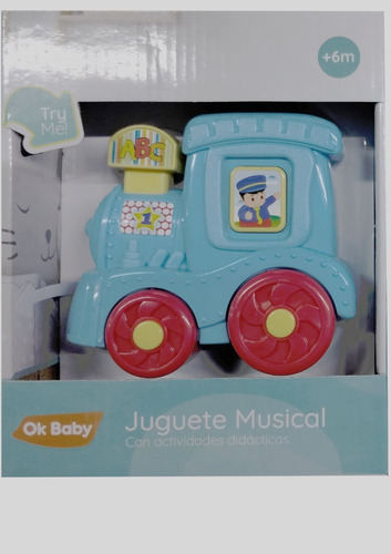 Didáctico Musical Con Luces Y Sonidos Para Bebe Quepeños