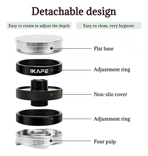 Distribuidor Y Apisonador De Café De 53 Mm, Distribuidor De