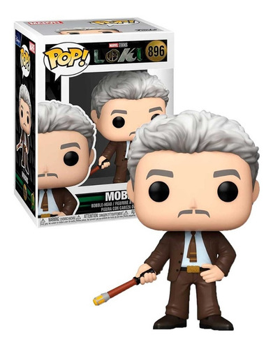 Figura De Acción Marvel Loki: Agente De La Tva Mobius Del Fabricante Funko Pop! 55742 Coleccion Disney