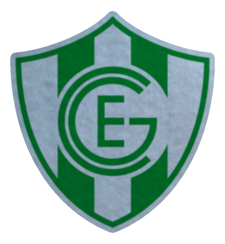 Parche Escudo Felpa Para Coser 12cm Set X4 Futbol Arg002 Gimnasia Esgrima Chivilcoy Gimnasia Esgrima Chivilcoy