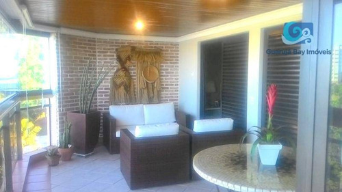 Imagem 7 de 30 de Sorocotuba Apartamento À Venda Condomínio Sorocotuba Praia Do Pernambuco - Guarujá - Ap4690