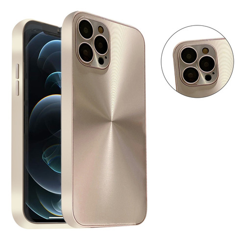 Y Funda Para iPhone Resistente De Uso Rudo Con Textura Láser