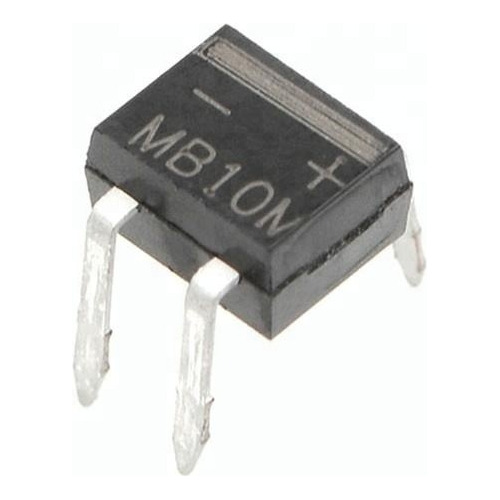 Puente De Diodos Mb10m 1000v, 0.5a Kit 5 Unidades