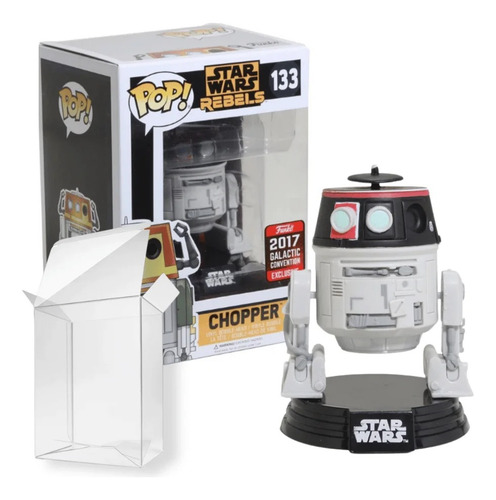 Funko Pop Star Wars Rebels Chopper 2017 Galactic Convention (Usado)