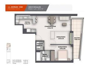Imagen 24 de 30 de Emprendimiento Edificio En Venta En Palermo El Nuevo Borges