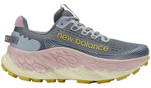 Tenis New Balance More Trail Gris Rosa Mujer