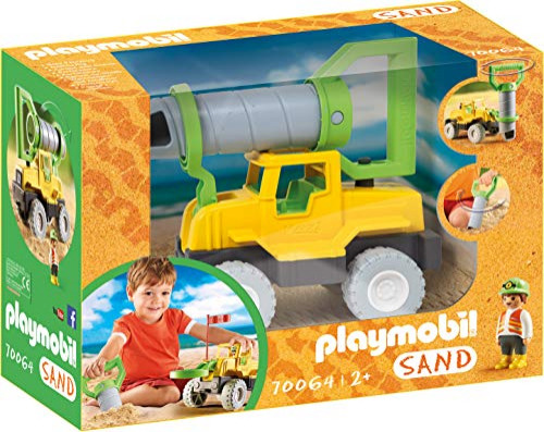 Playmobil Sand 70064 Vehículo De Perforación, Para Niños A P