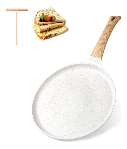 Sartén De Aluminio Para Hacer Crepes, 28 Cm