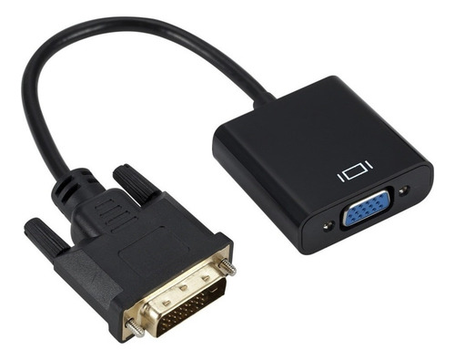 Adaptador Cable Dvi A Vga De 24 + 1 25 Pines A 15 Pines