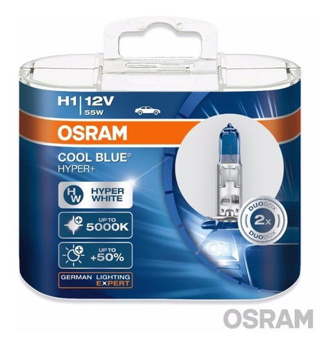 Bombillo Osram H1 Cool Blue Hyper+