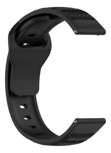 Pulseira Silicone 22mm Need Para Smartwatch Relógio Digital Cor Preta 22mm
